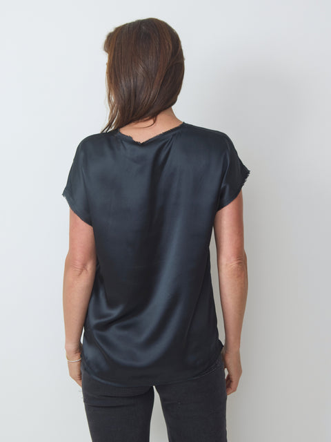 Raw Revisited Tee, W. Black