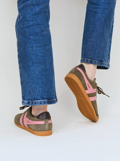 Bullet, khaki/pink
