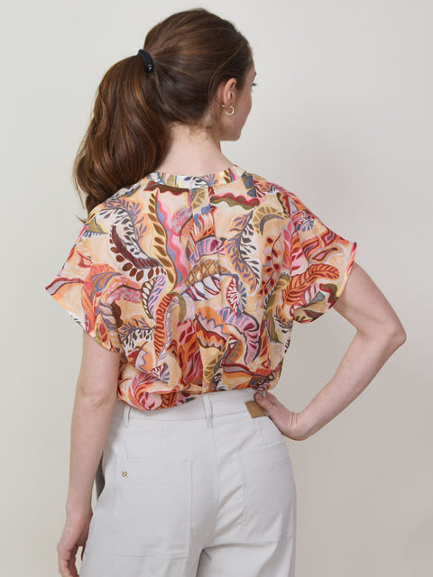 Paso Blouse, multicolor green