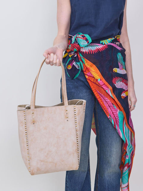 Danita Tote, butter leather