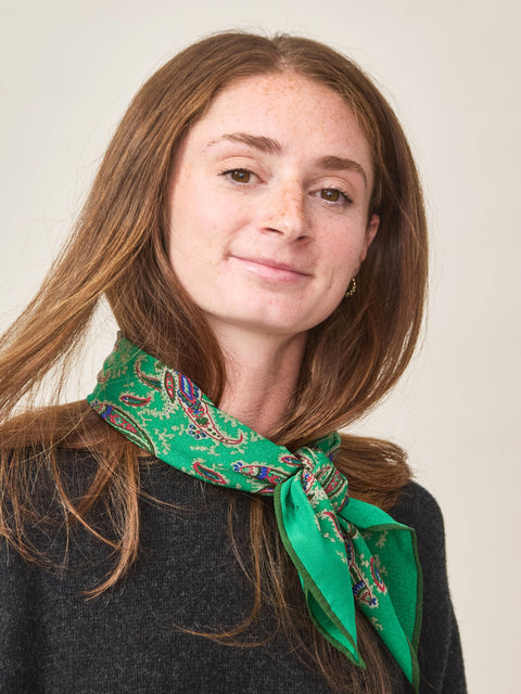 Colibri Foulard No. 763, oxford green
