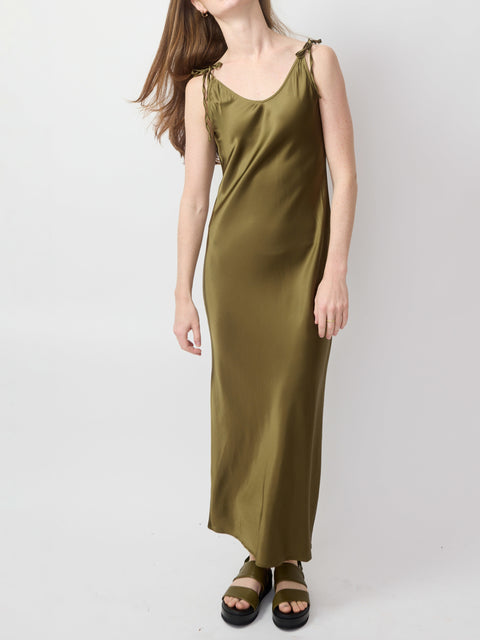 Bella Dress, Moss