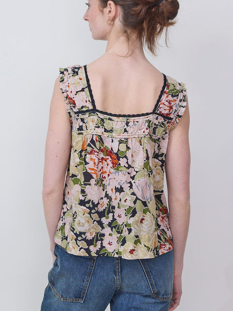 Victorian Tank, Vintage Rose