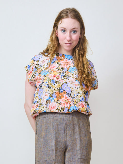 Curacao Blouse, multicolor pastel