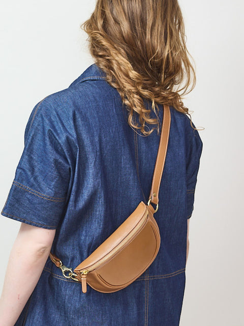 Oliveta Belt Bag, Gianduia