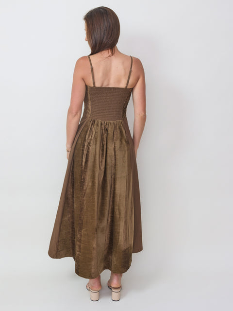Maive Midi Dress, Army