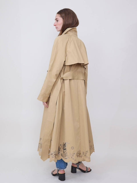 Pax Trench Coat, Sand