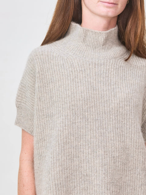 Wool Fox Vest, beige