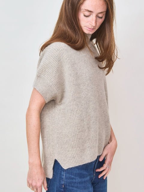 Wool Fox Vest, beige