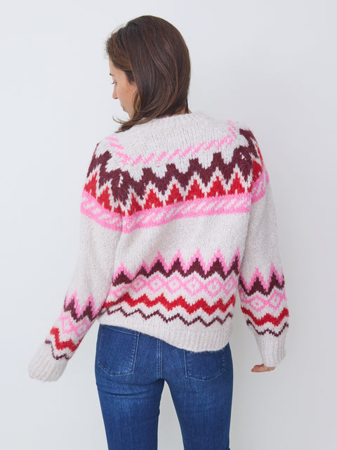 Magie, ecru/pink