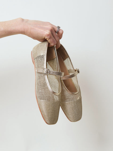 Penny, gold jute