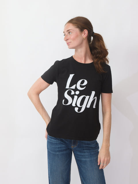 Classic Printed Tee, Le Sigh
