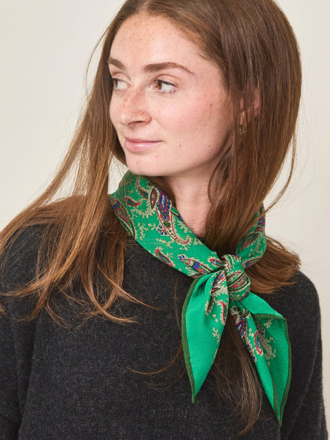 Colibri Foulard No. 763, oxford green