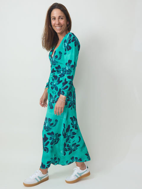 Greta Midi Dress, Green