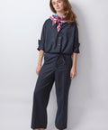 Still trouser, navy