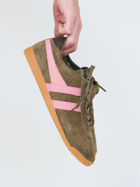 Bullet, khaki/pink