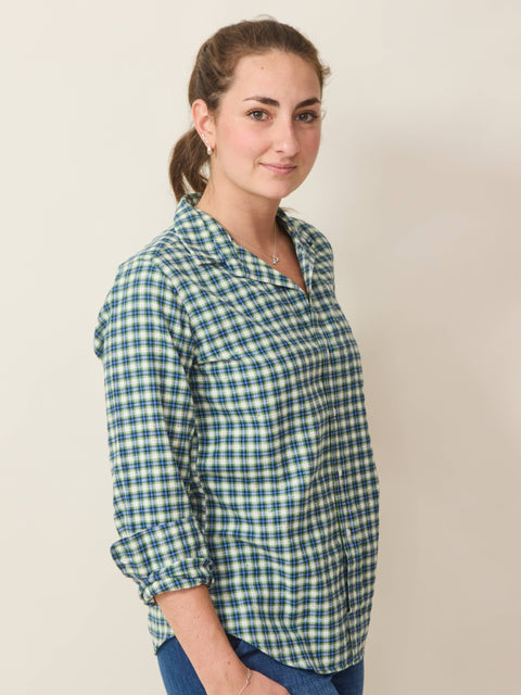 Barry, Blue/Green Plaid