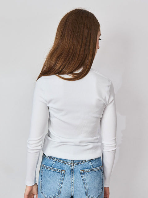 Rib Henley, ivory