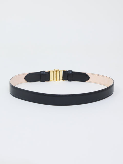 Capet belt, black/gold
