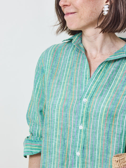 Hunter, Green/Yellow Stripe
