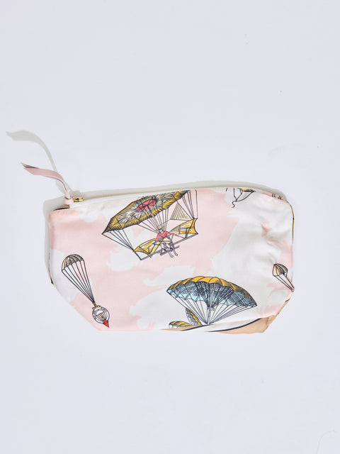 Make Up Pouch, parachute mix
