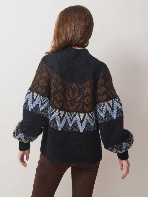 Lilith Turtleneck, Black