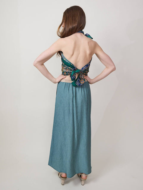 Hartford Silk Bandana, green