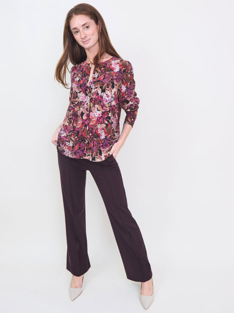 Daruma blouse, magenta