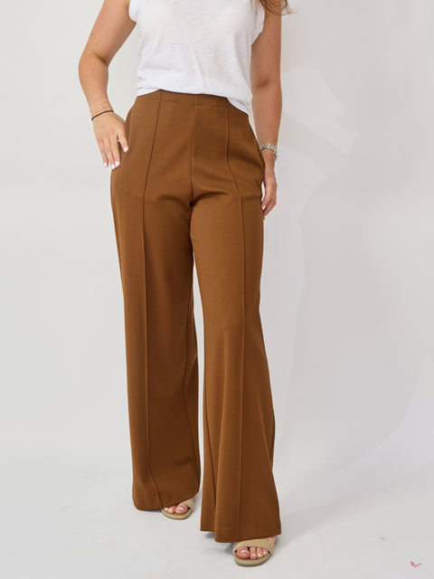 Wideleg Pant, Tabacco