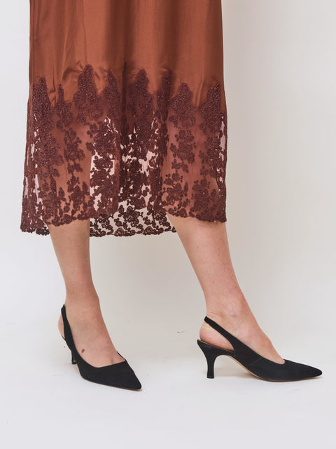 Legacy Dress, Chocolate