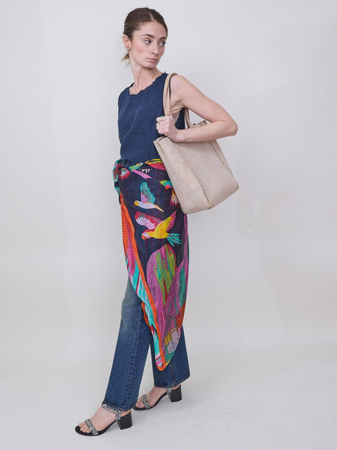 Danita Tote, butter leather