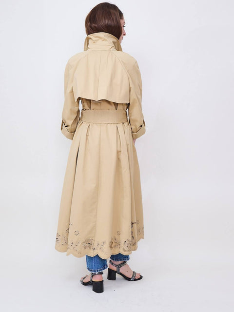 Pax Trench Coat, Sand