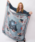Magar Scarf, Hibiscus Lace