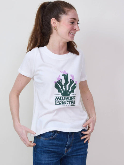 Classic Printed Tee, Mujeres