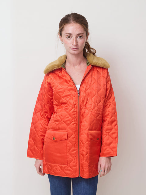 Quilted Liner Parka, Army