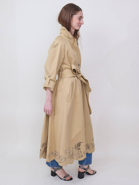 Pax Trench Coat, Sand