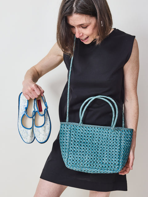 Annette Petit Cuir, Blue