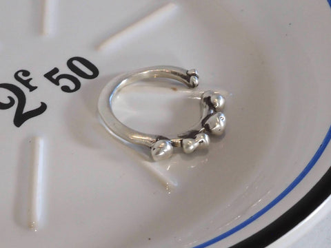 Ripple Sterling Ring