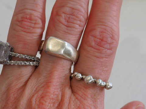 Ripple Sterling Ring