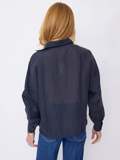 Cosma, black tonal stripes