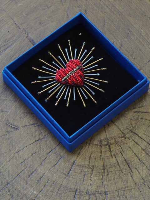 Sacred Heart Brooch
