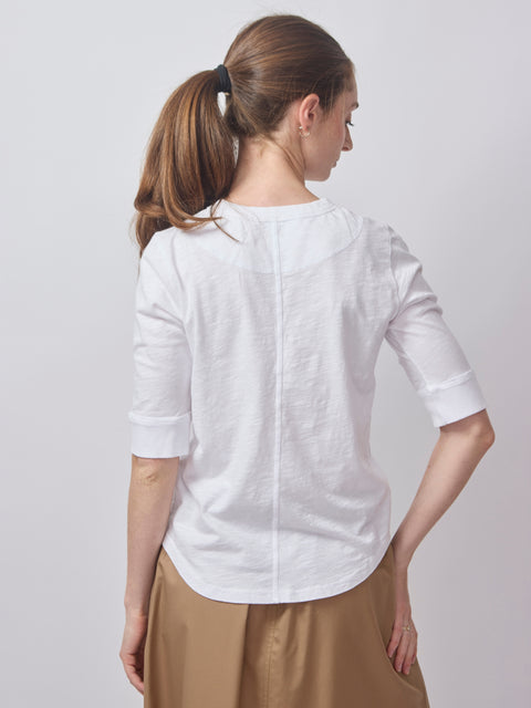Giada Slim Tee, white