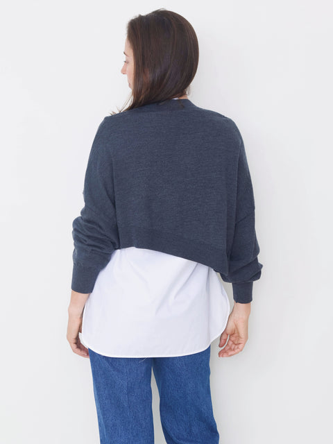 2-Piece Pullover, grey