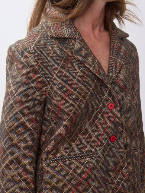 Cropped Jacket, Rainbow