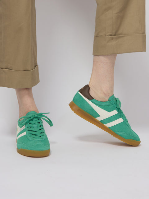 Torpedo, jade/off-white/brown