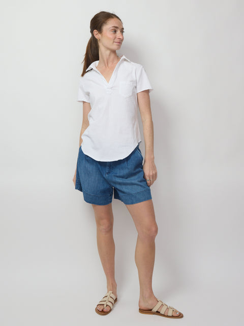Charlotte Polo, White