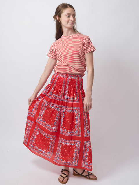 Little Tee, Pimento Stripe