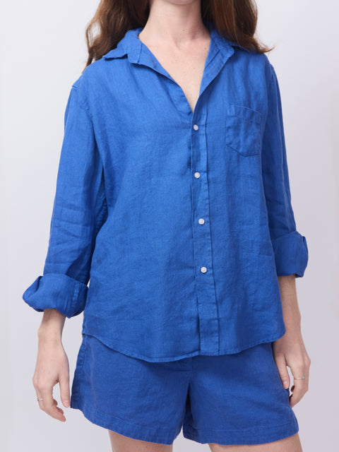 Eileen, Cabo Blue Linen
