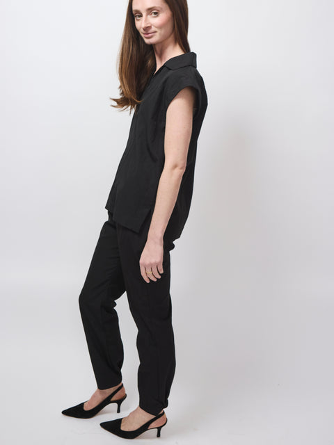 New Angle Seam Jogger, black