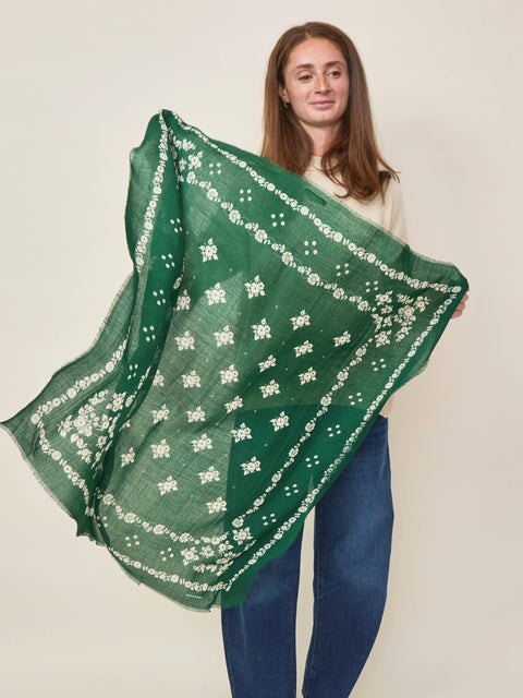 London Foulard No. 797, British Green